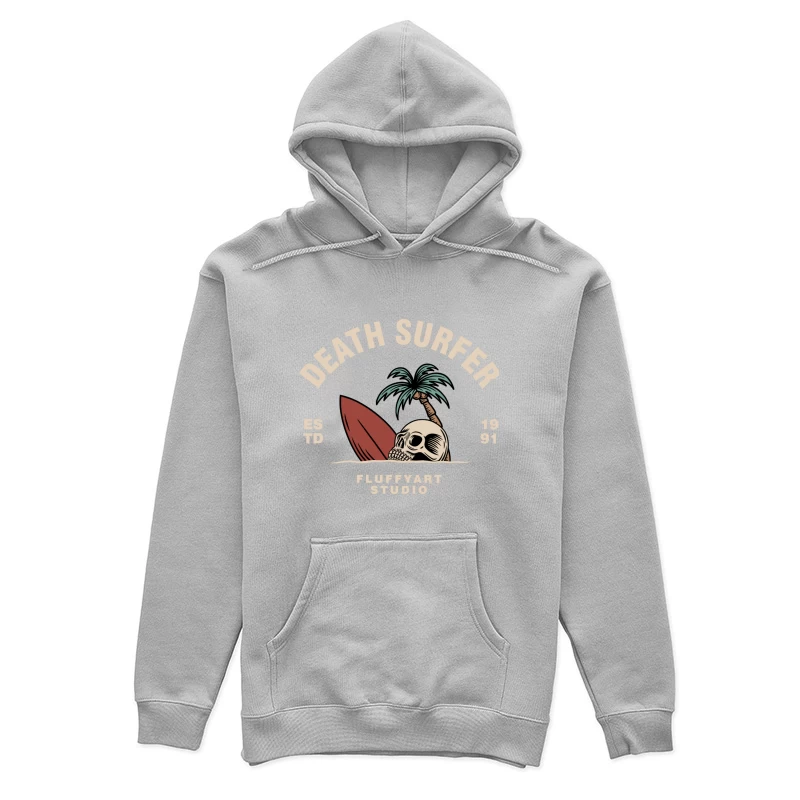 Death Surfer Studio Logo Female Pullover Hoodie