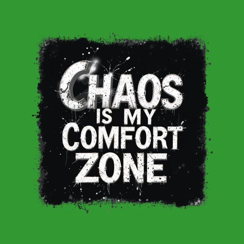 Chaos Is My Comfort Zone Mouse Pad