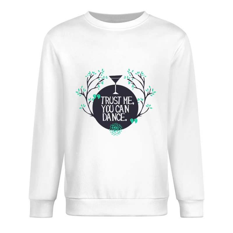 Citation amusante avec un cocktail Homme Sweat-shirt à enfiler