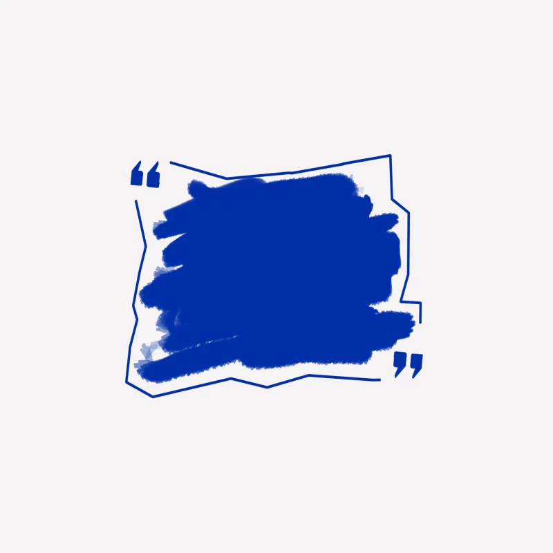 Blaue Tintenzeichnung Herren T-Shirt
