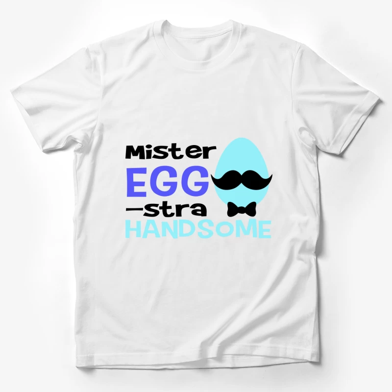 Œuf élégant avec moustache Homme T-Shirt