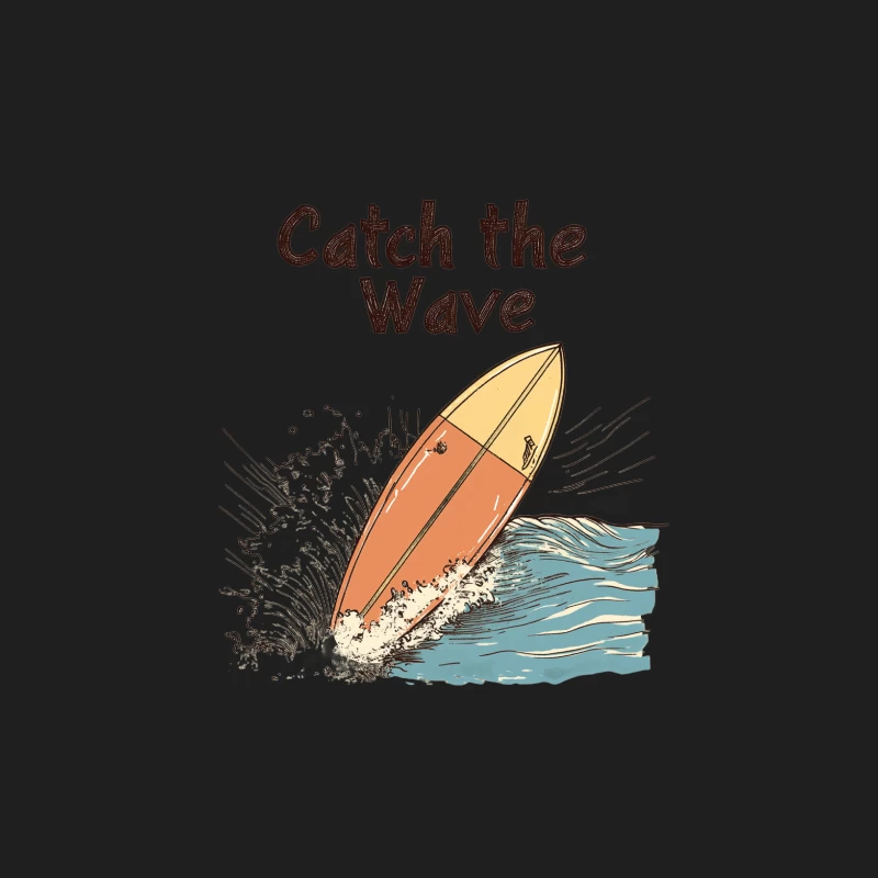 Catch the Wave: Surfing Adventure in the Ocean Male Tank Top