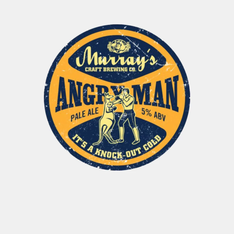 Angry Man Pale Ale Male Tank Top