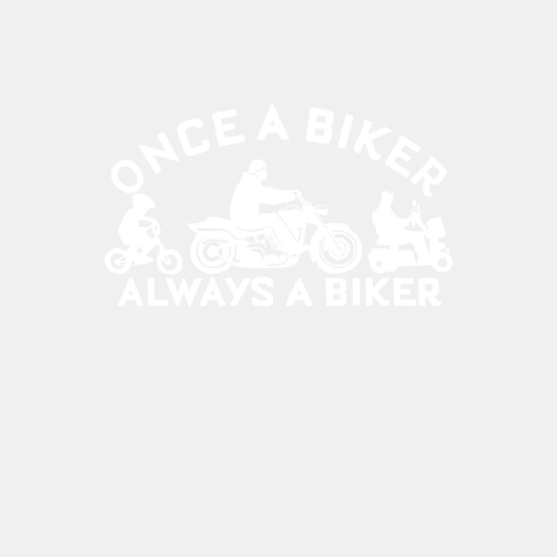 Once a Biker Always a Biker Motorcycle Male Tank Top