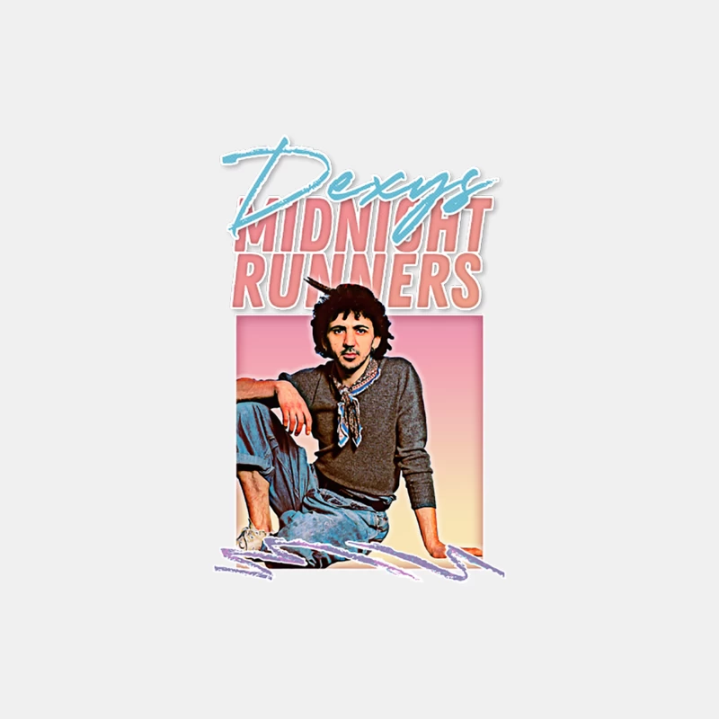 Dexys Midnight Runners  80s Retro Fan Design Male Tank Top