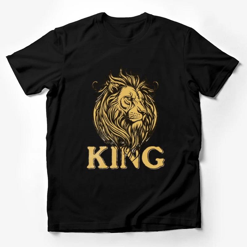 Majestätisches Löwendesign Herren T-Shirt