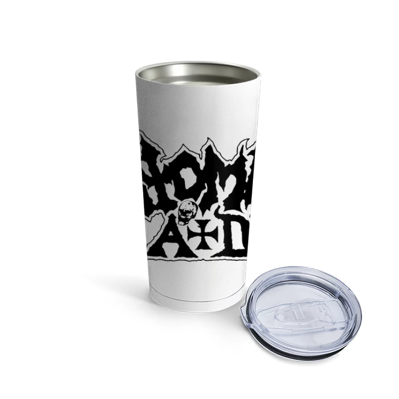 Entombed Black Logo Travel Mug