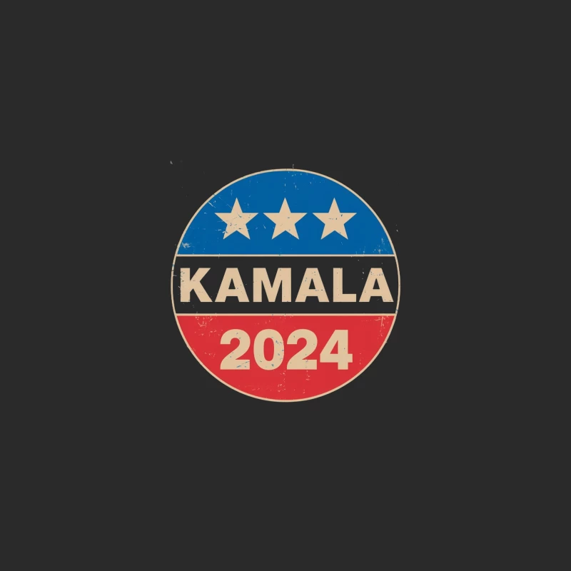Kamala 2024 Presidential Campaign Button Baseball Cap