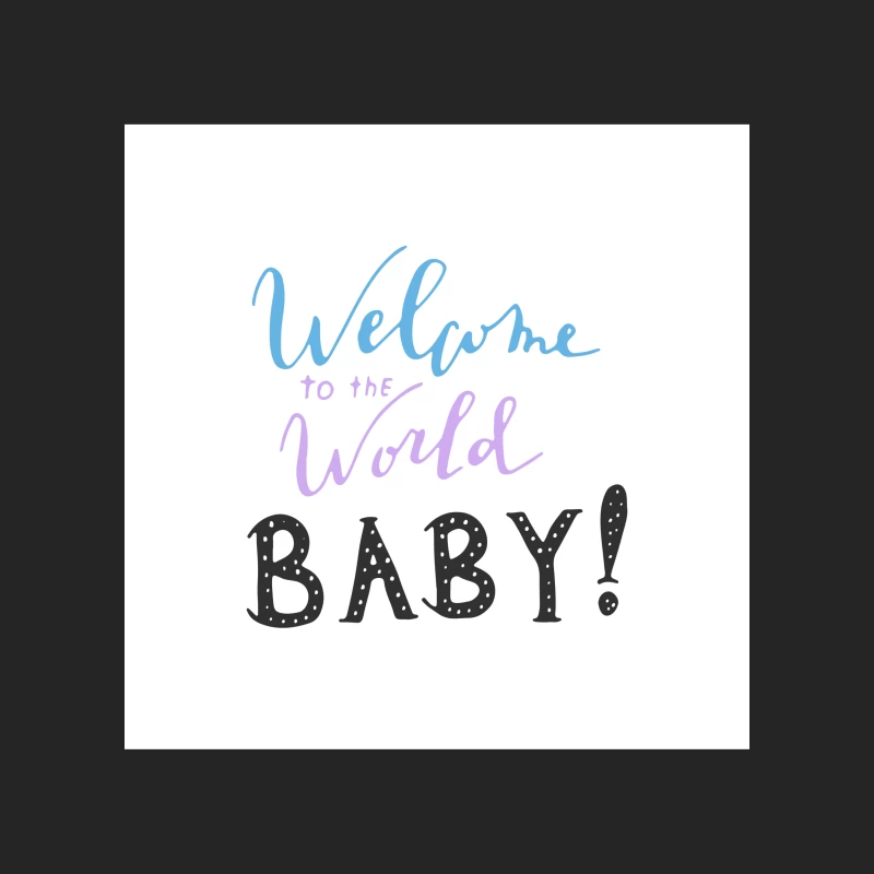 Bienvenue au monde, bébé! Femme Sweat-shirt à enfiler