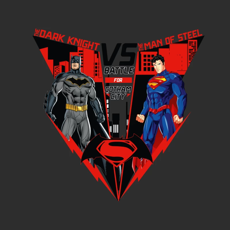 Batman vs Superman: Battle for Gotham City Mouse Pad