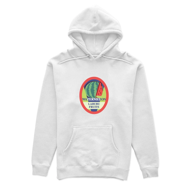 Wassermelonen-Etikett von Labubu Fruits Damen Pullover Hoodie