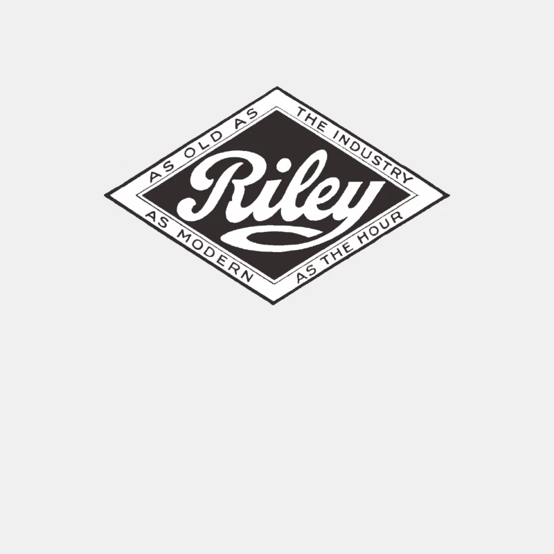 Classic Car Logos - Riley Male Tank Top