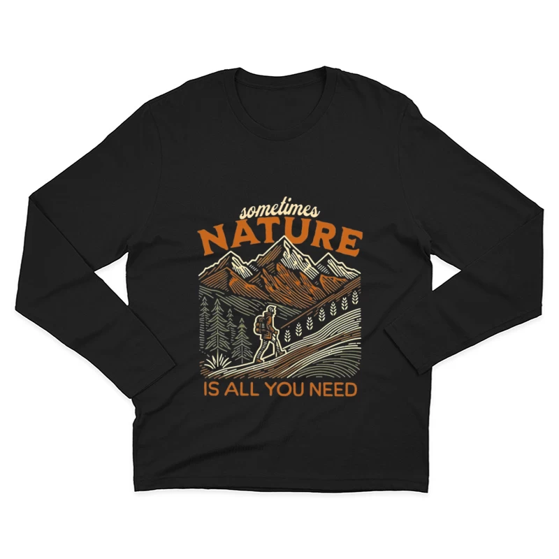 Randonnée en pleine nature Homme Manches Longues T-Shirt