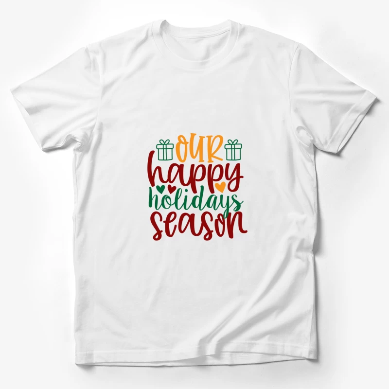 Joyeuses Fêtes Lumineuses Homme T-Shirt
