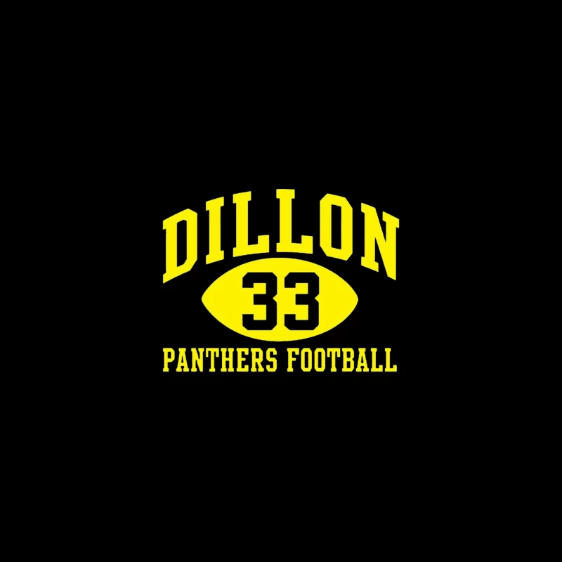 Dillon High Panthers Football 2006 Desk Mat