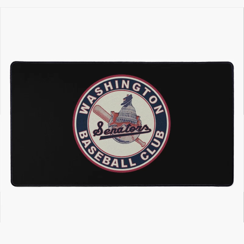 Washington Senators Baseball Club 2 Desk Mat