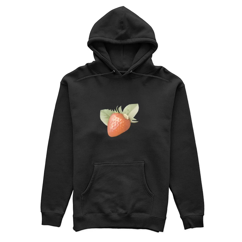 Decorazione di fragola artificiale Felpa con cappuccio Donna