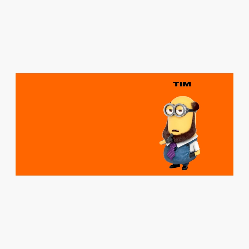 Bearded Minion Tim in Business Attire Coffee Mug