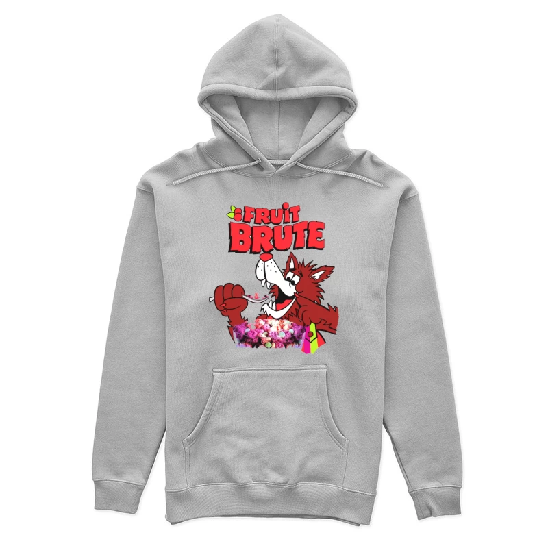 Vintage Fruit Brute Monster Cereal Mascot Logo Female Pullover Hoodie