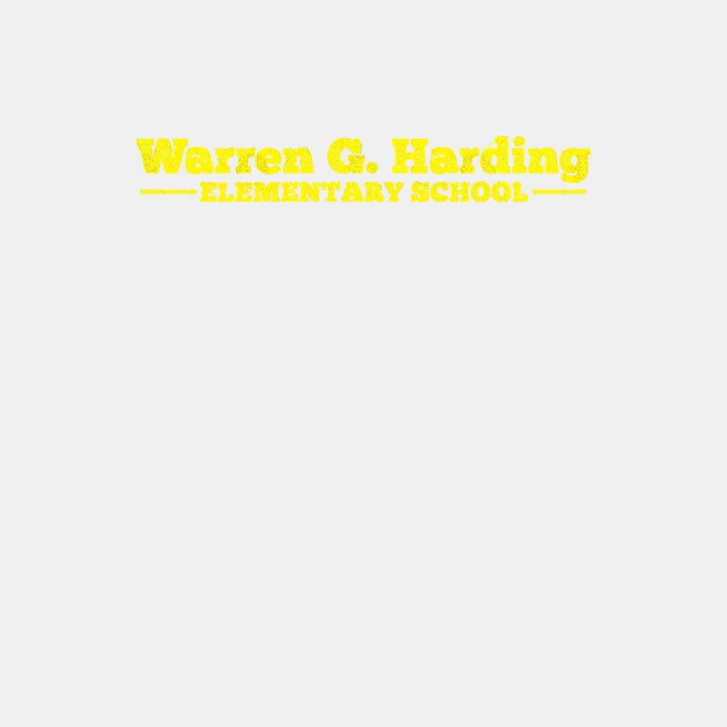 Warren G Harding Elementary School Male Tank Top