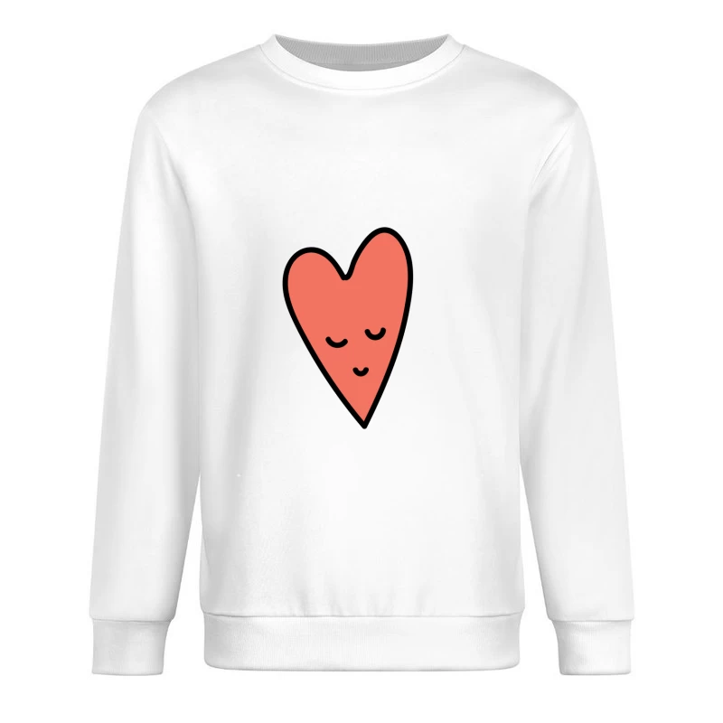 Cœur mignon et apaisant Homme Sweat-shirt à enfiler