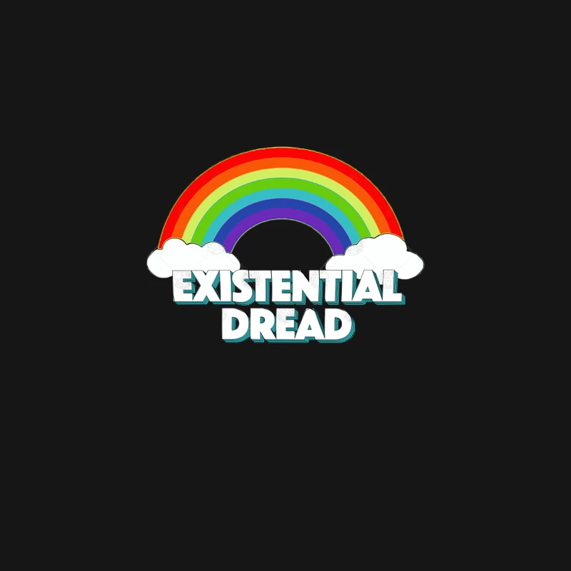 Existentialist Dread Statement Desk Mat