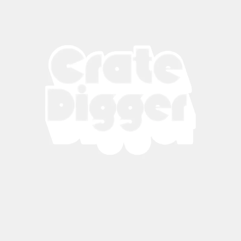 Crate Digger   Vinyl Record Junkie Design Male Tank Top
