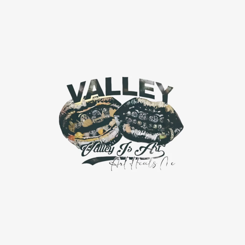 Design Artistique de Vallée Femme Manches Longues T-Shirt