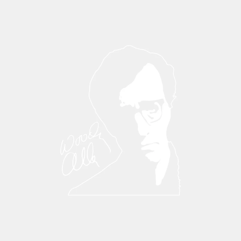 Woody Allen Tribute Male Tank Top