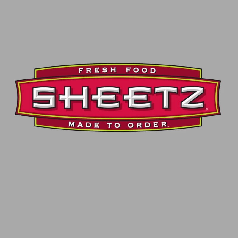 Sheetz Convenience Store Logo with Made to Order Fresh Food Branding Male Pullover Hoodie