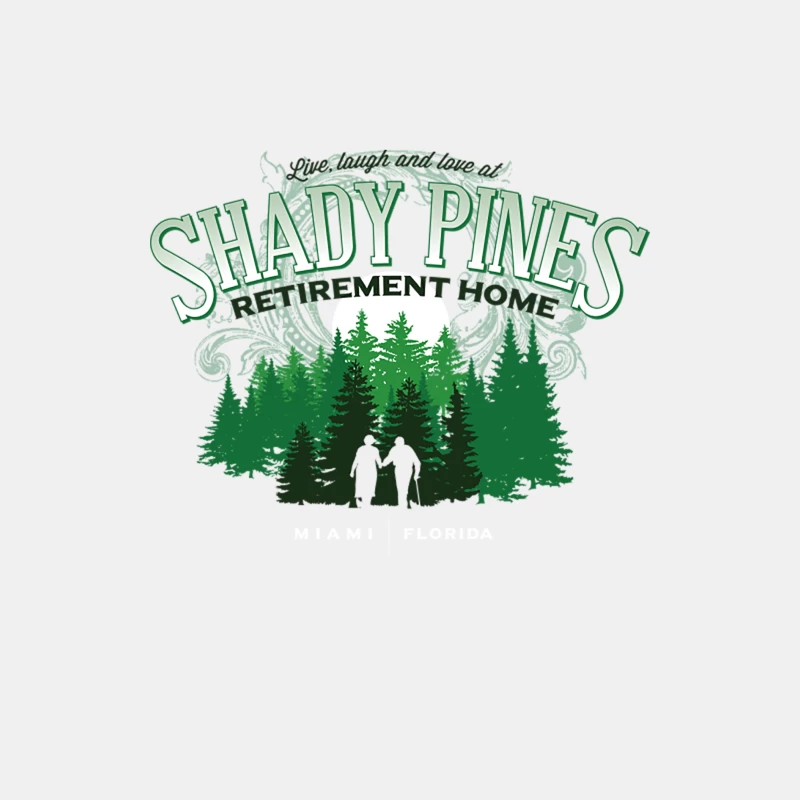 Shady Pines Retirement Home Male Tank Top