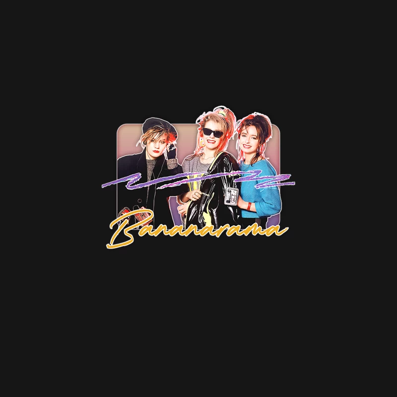 Bananarama - Retro 80s Fan Art Design Desk Mat
