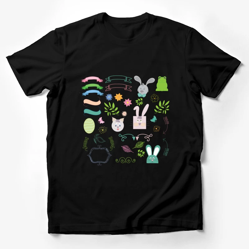 Éléments Printaniers Colorés Homme T-Shirt