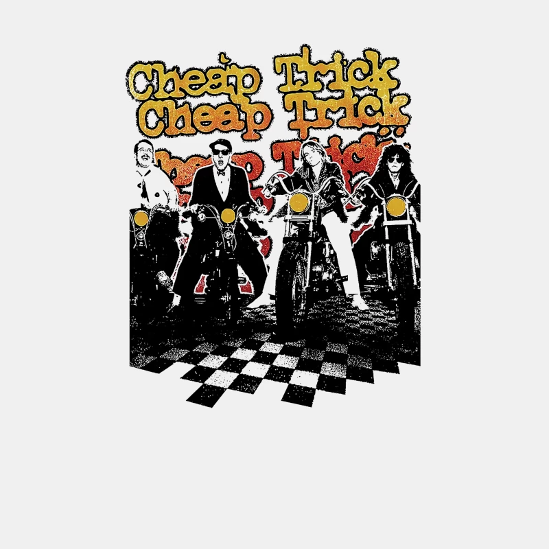 Cheap Trick Motorcycles Male Tank Top