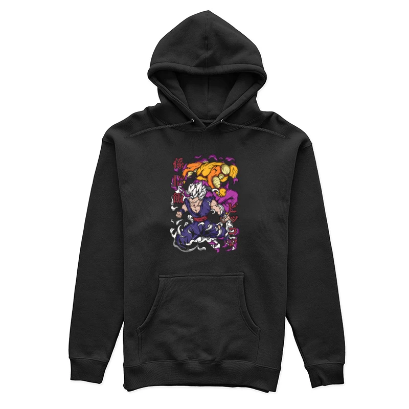 Anime-Kampf Szenario Damen Pullover Hoodie