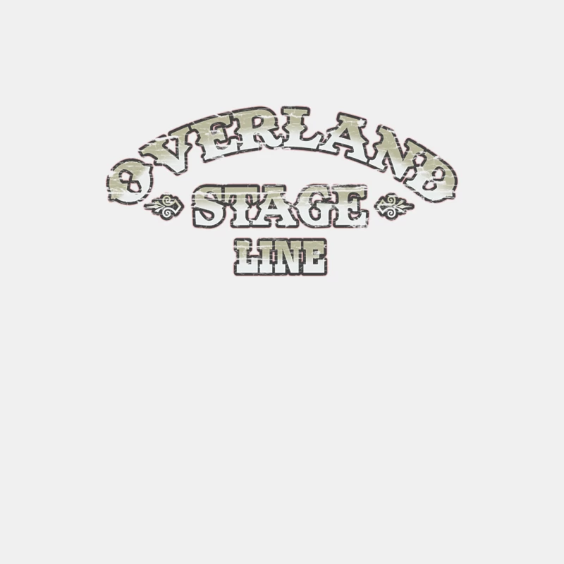 Overland Stage Line, weather board distressed Male Tank Top