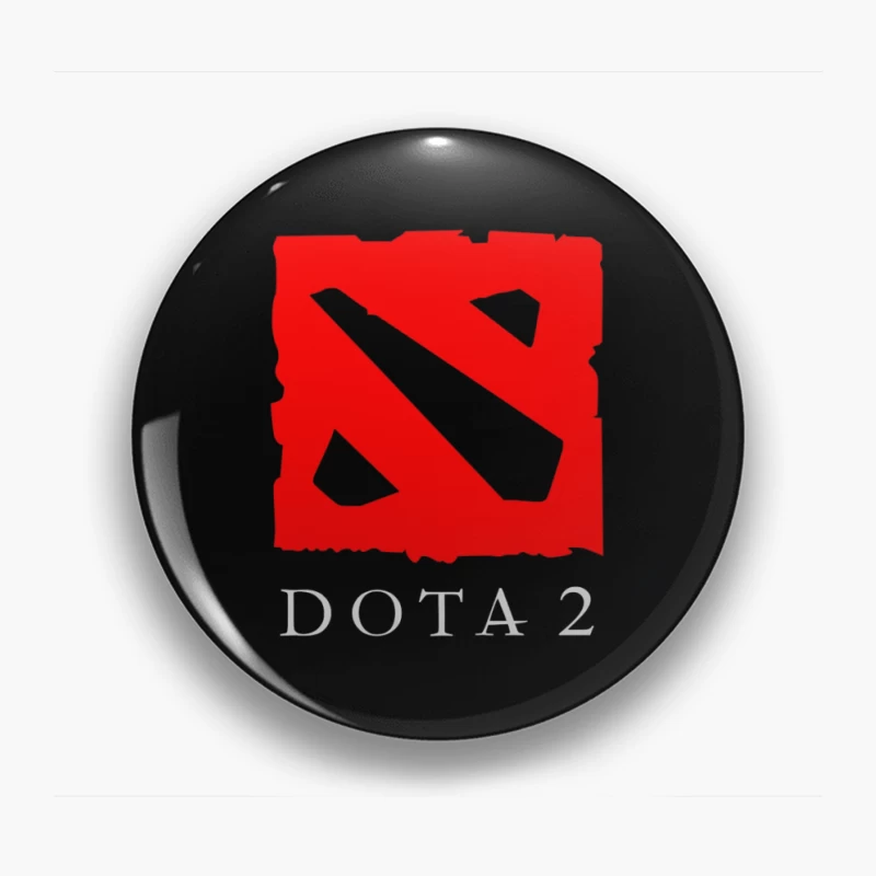 DOTA 2 Official Game Logo Pin