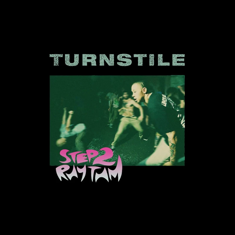 Turnstile - Step 2 Rhythm Album Cover Pin