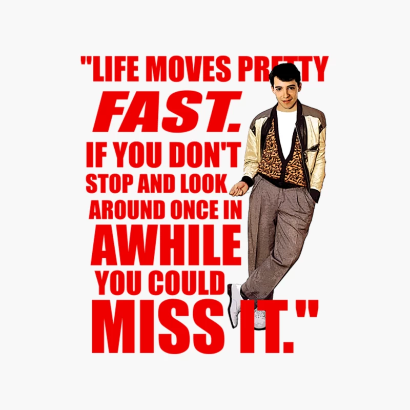 Ferris Bueller Cotton Tote Bag