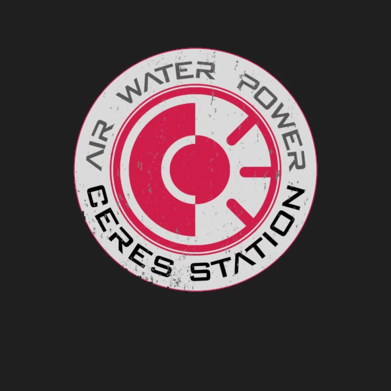 Expanse Ceres Station Logo Sign Male Tank Top