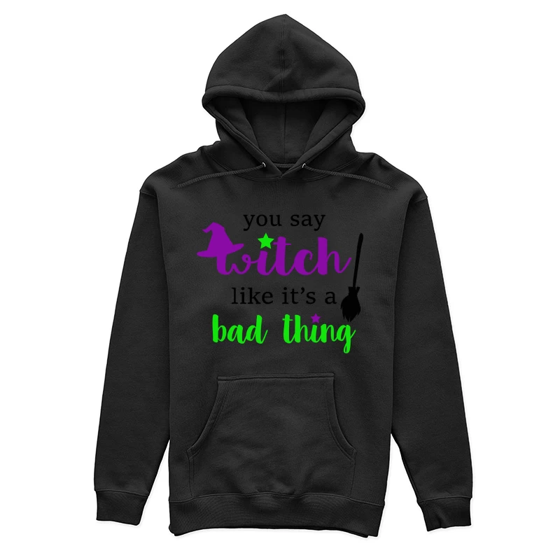 Thème de sorcière amusant Femme Sweat à capuche