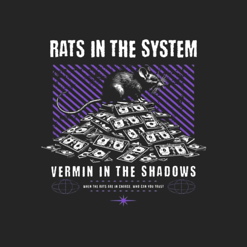 Ratten im System: Korruption im Schatten Herren Pullover Sweatshirt