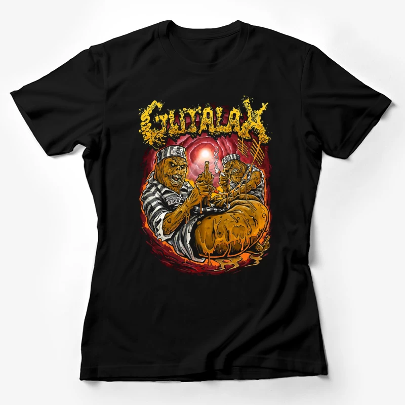 Gutalax Asscatraz Female T-Shirt