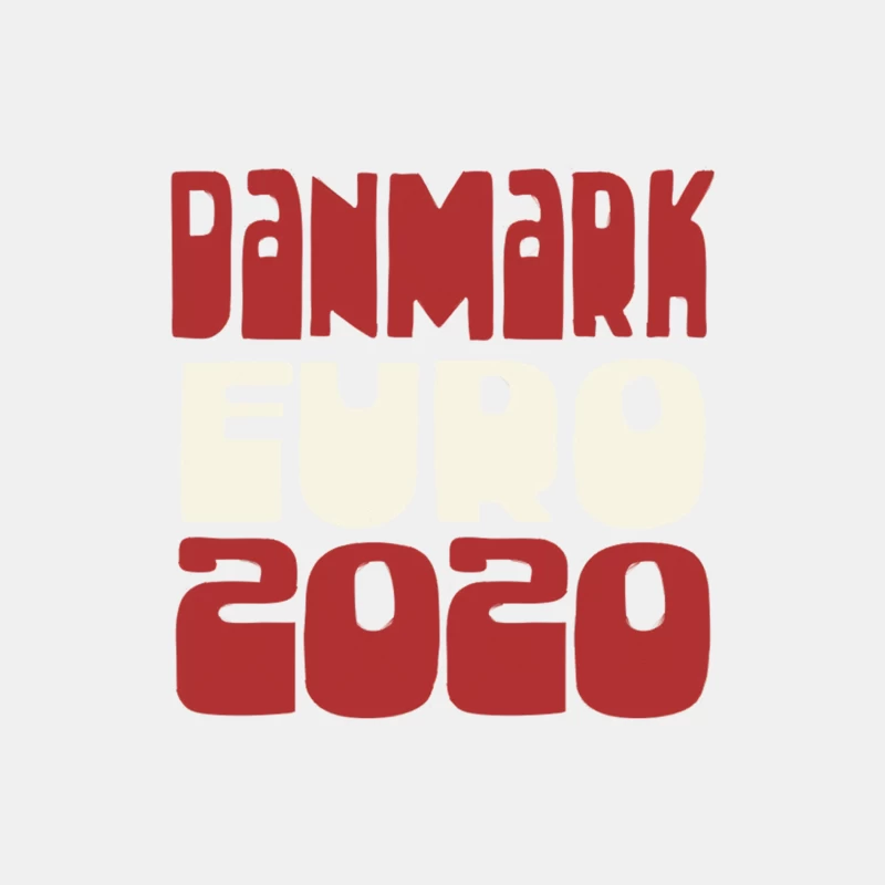 Danmark  Euro 2020 FanArt Male Tank Top