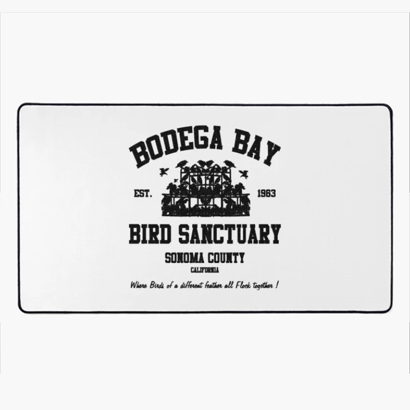 BODEGA BAY BIRD SANCTUARY 2 Desk Mat