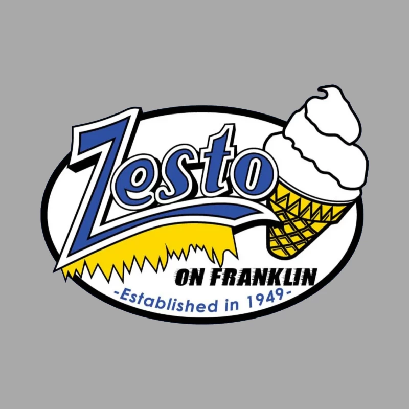 Zesto Drive-In Male Pullover Hoodie