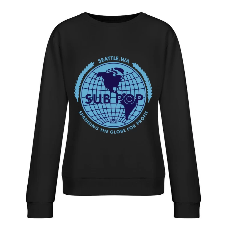 SUB POP MUSIC 5 Female Pullover Sweatshirt