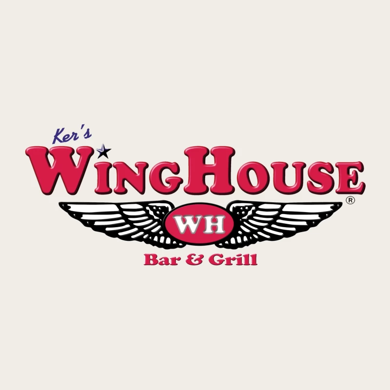 Wing House Bar & Grill 3 Bucket Hat