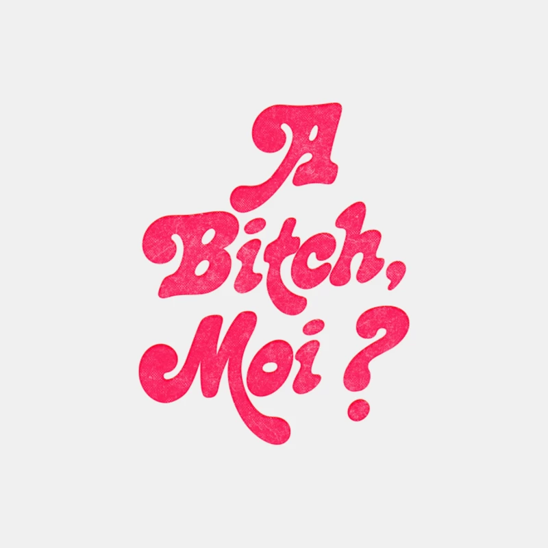 A Bitch, Moi Male Tank Top