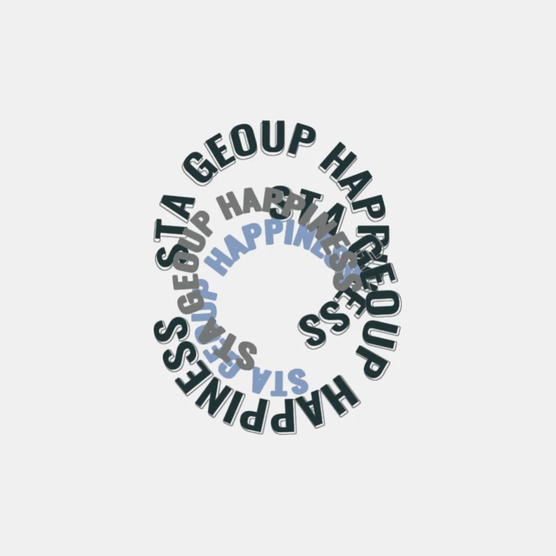 Design abstrait avec texte Homme Débardeur
